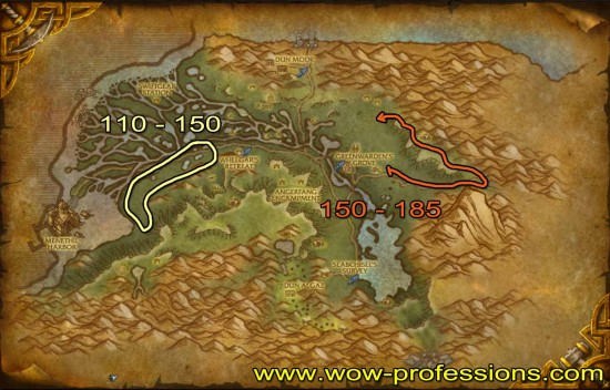 湿地剥皮地图 (Wetlands Skinning map)