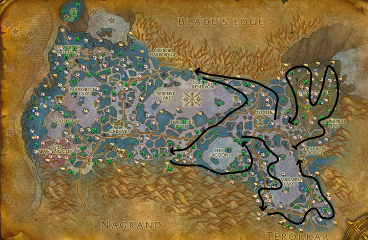 拉格维花采集赞加沼泽