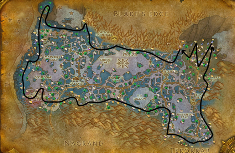 拉格维花采集赞加沼泽3